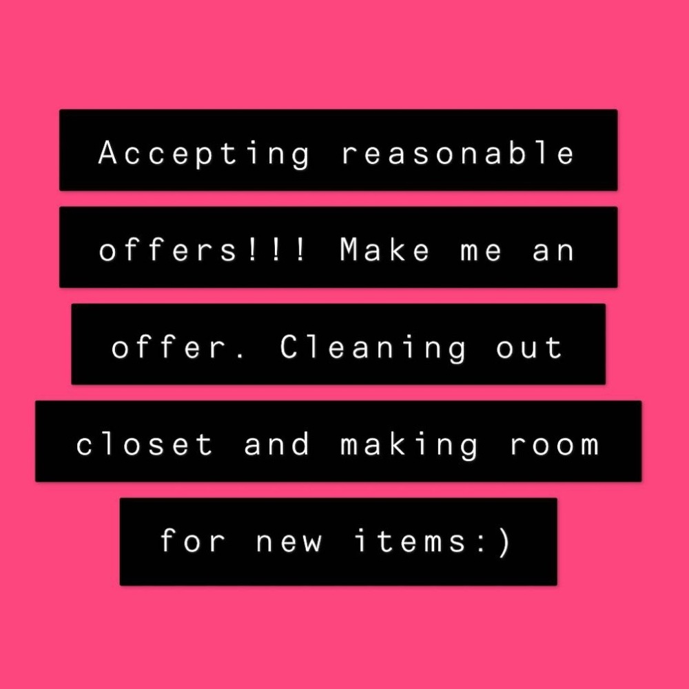 MAKE ME OFFERS!!
